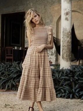 Doen Arbor Dress ~ Austin Plaid XS